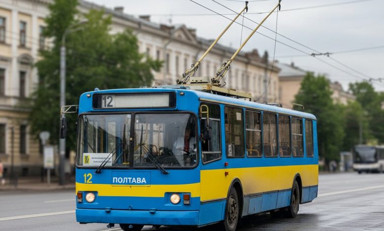 12 троллейбус полтава