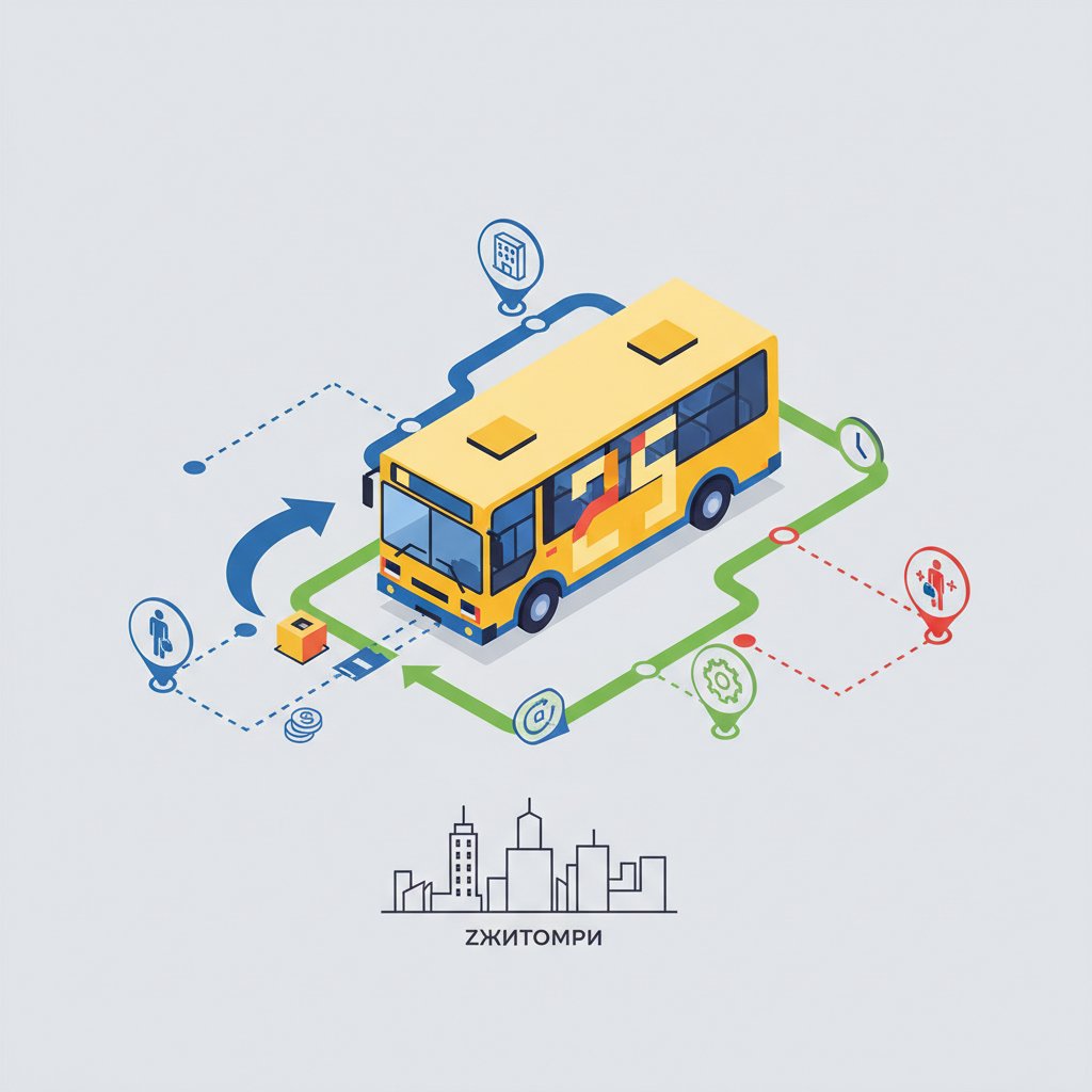 маршрутка 25 житомир