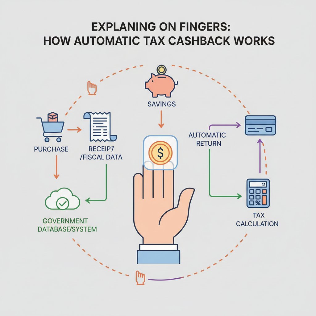 Пояснюємо на пальцях: як працює автоматичне повернення податкового кешбеку