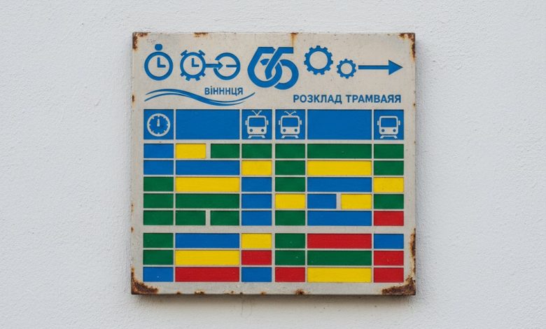 розклад трамвая 6 вінниця