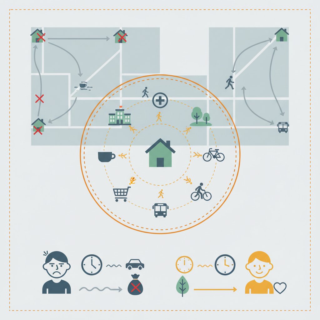 Що таке «місто 15 хвилин» і чому цей концепт змінює життя українців