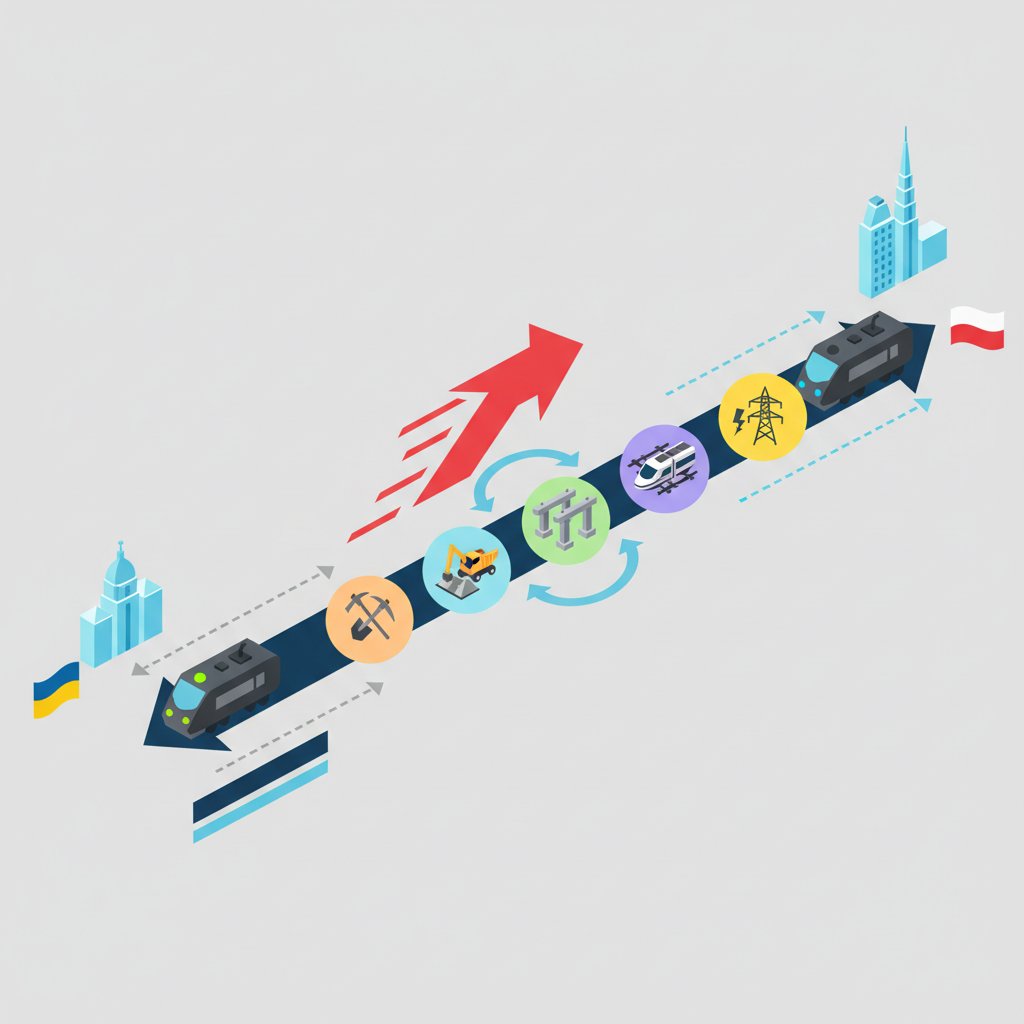 Старт будівництва швидкісної залізничної магістралі «Київ — Варшава»