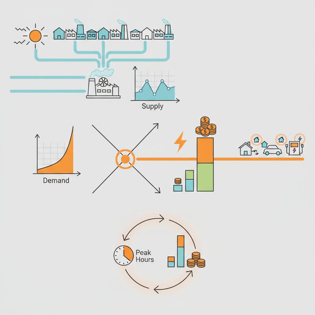 Звідки береться ціна на електроенергію: як працює ринок у пікові години