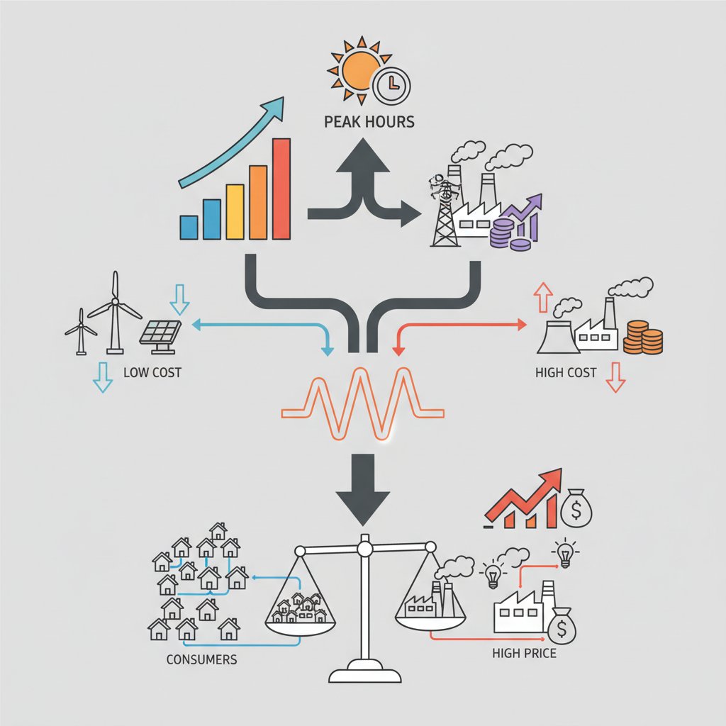Звідки береться ціна на електроенергію: як працює ринок у пікові години