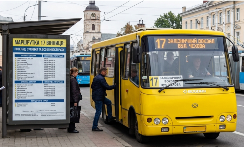 Маршрутка 17 Вінниця