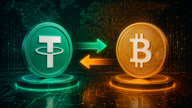 Обмін Tether (USDT) з Bitcoin (BTC)