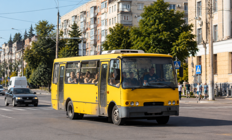 Маршрутки Кропивницький – сучасна маршрутка перевозить пасажирів містом
