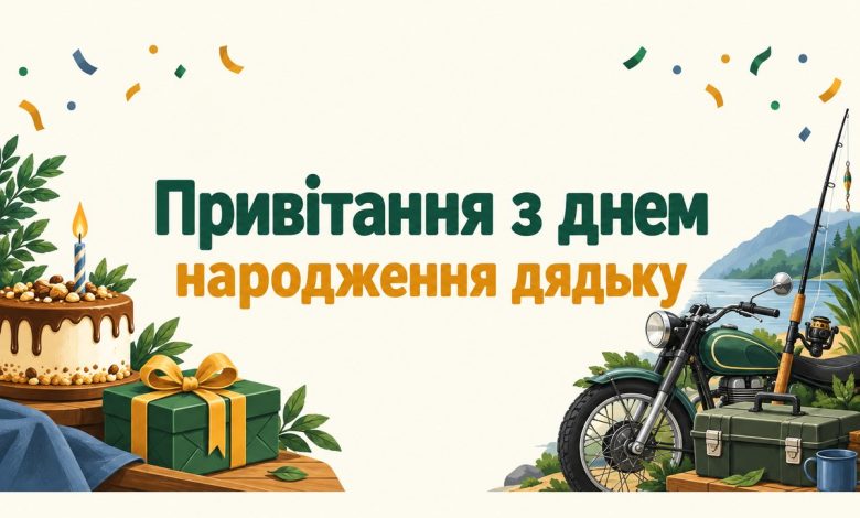 Поздравление с днём рождения дяде