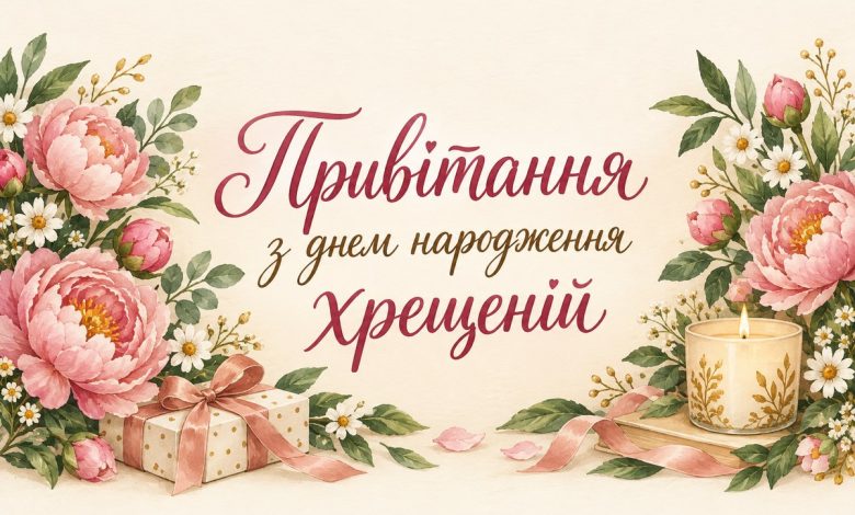 Поздравление с днём рождения крестнице