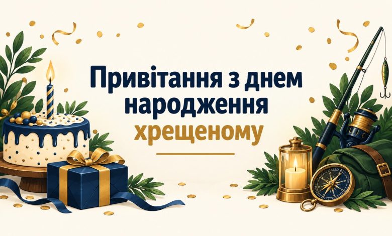 Привітання з днем народження хрещеному