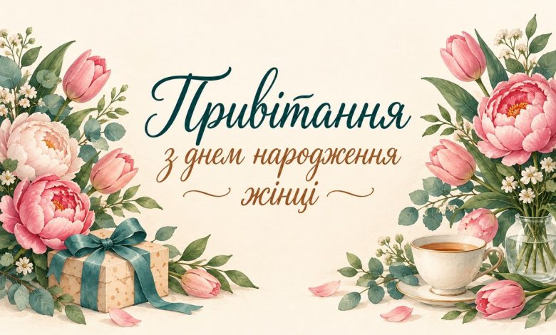 Поздравление с днём рождения женщине