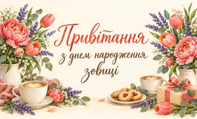 Привітання з днем народження зовиці
