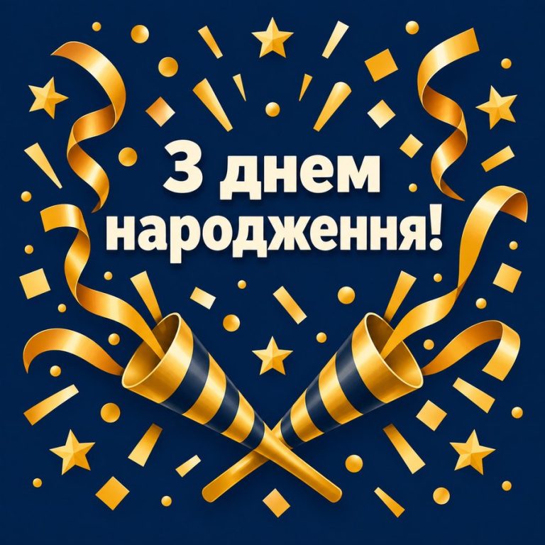 З днем народження!