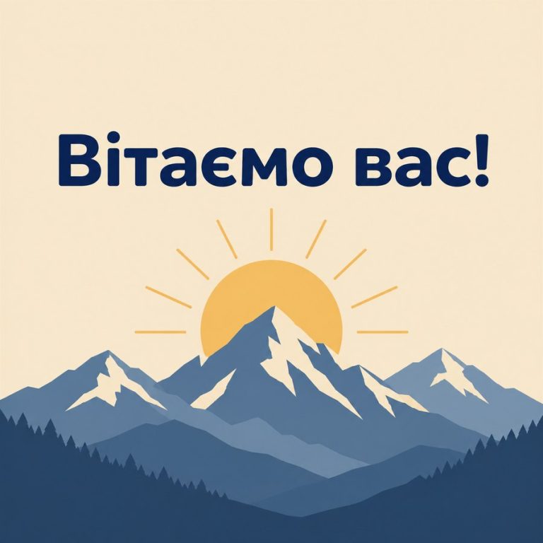 Вітаємо вас!