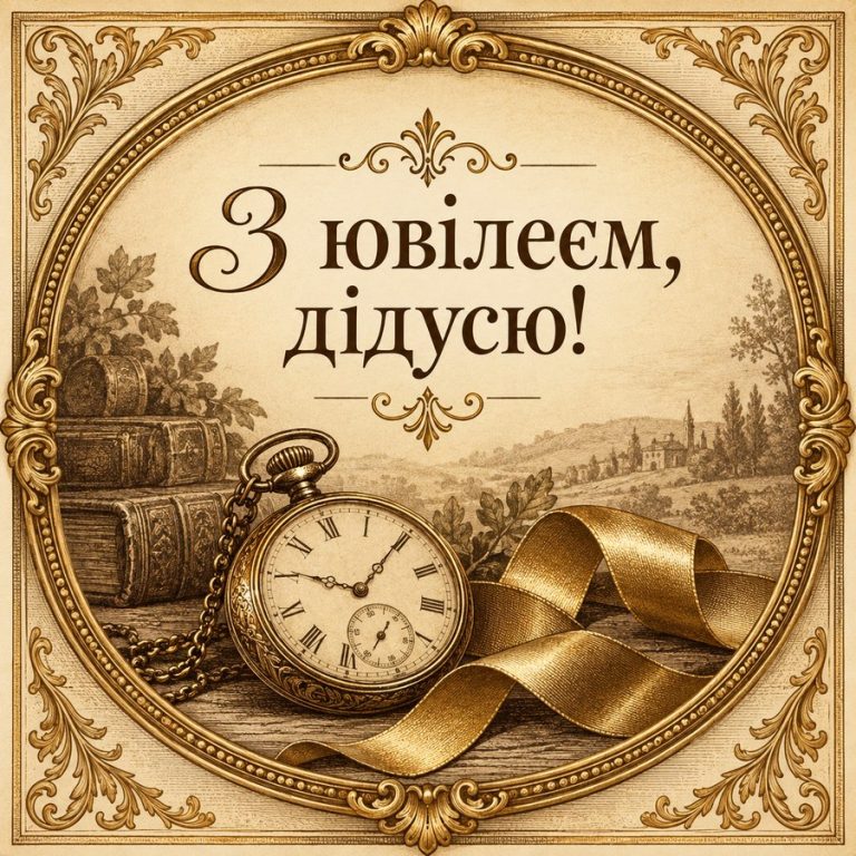 З ювілеєм, дідусю!