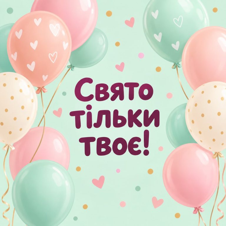 Праздник только твой!