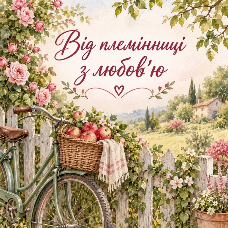 Від племінниці з любов'ю