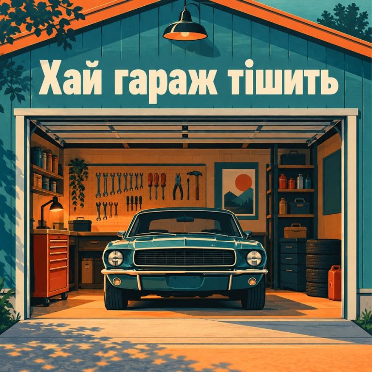 Хай гараж тішить