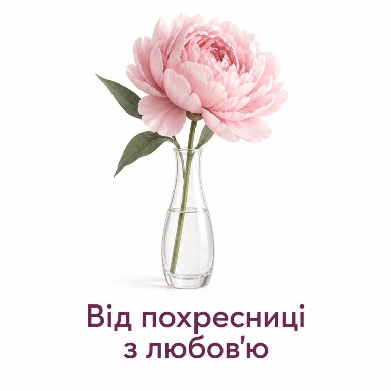 Від похресниці з любов'ю