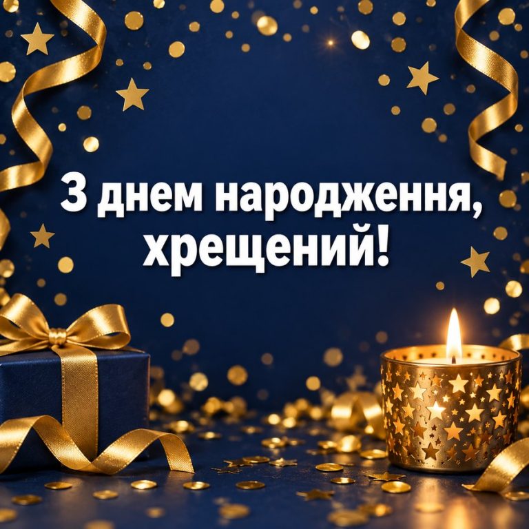З днем народження, хрещений!