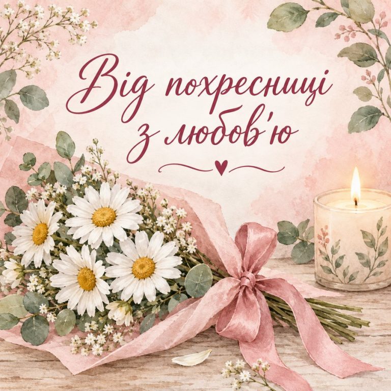 Від похресниці з любов'ю