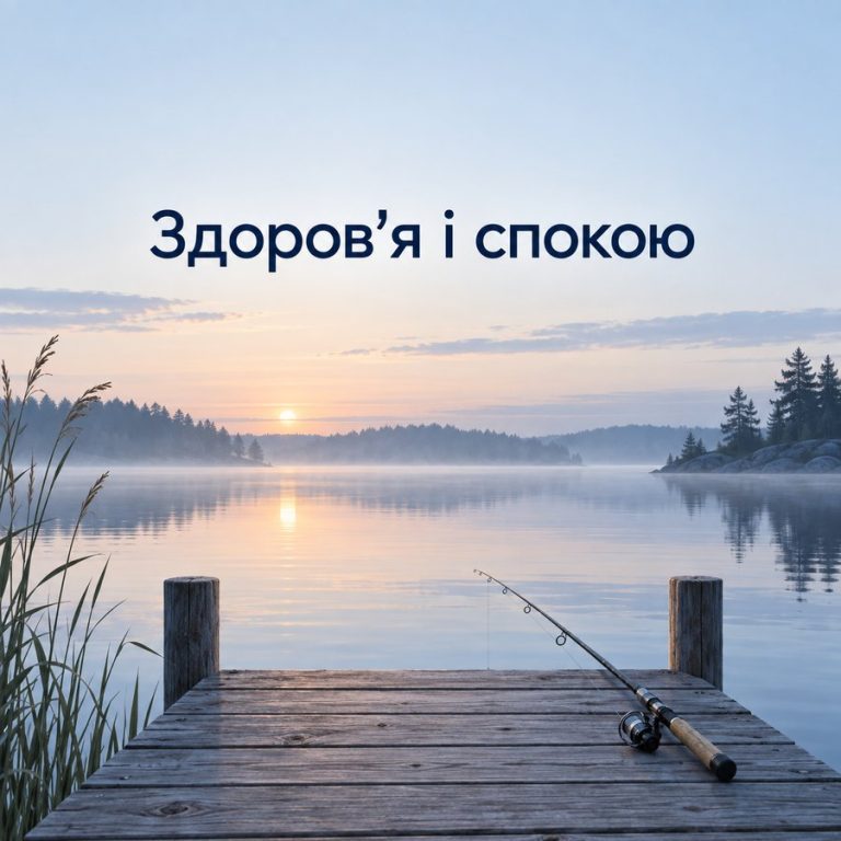 Здоров'я і спокою