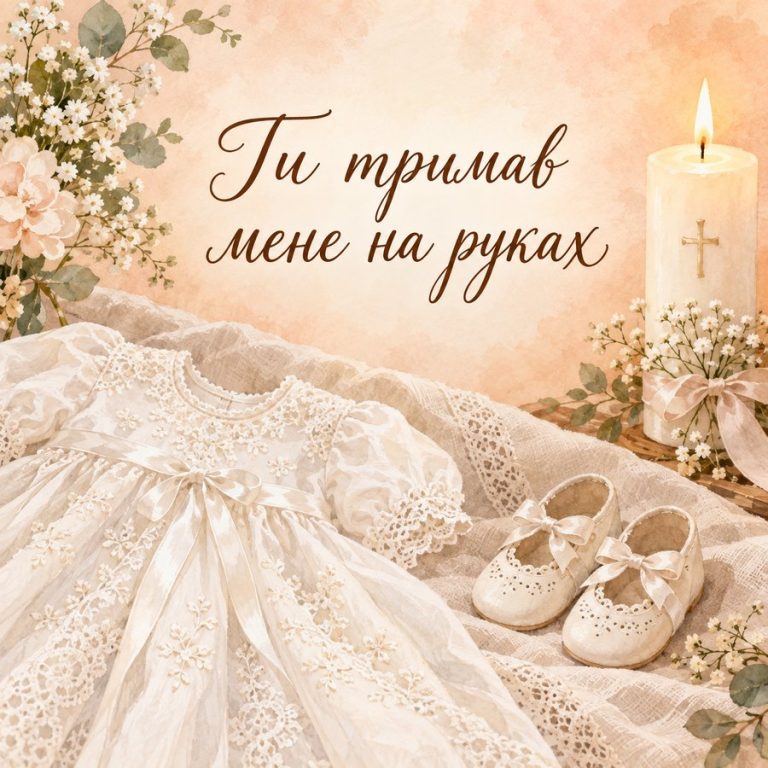 Ти тримав мене на руках