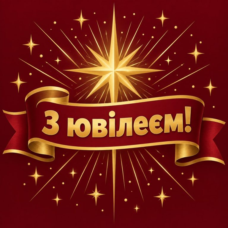 З ювілеєм!