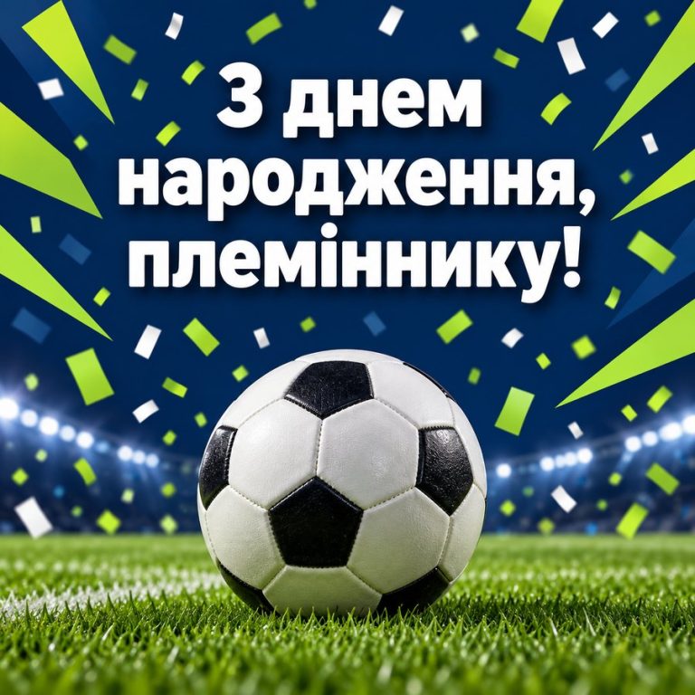 З днем народження, племіннику!