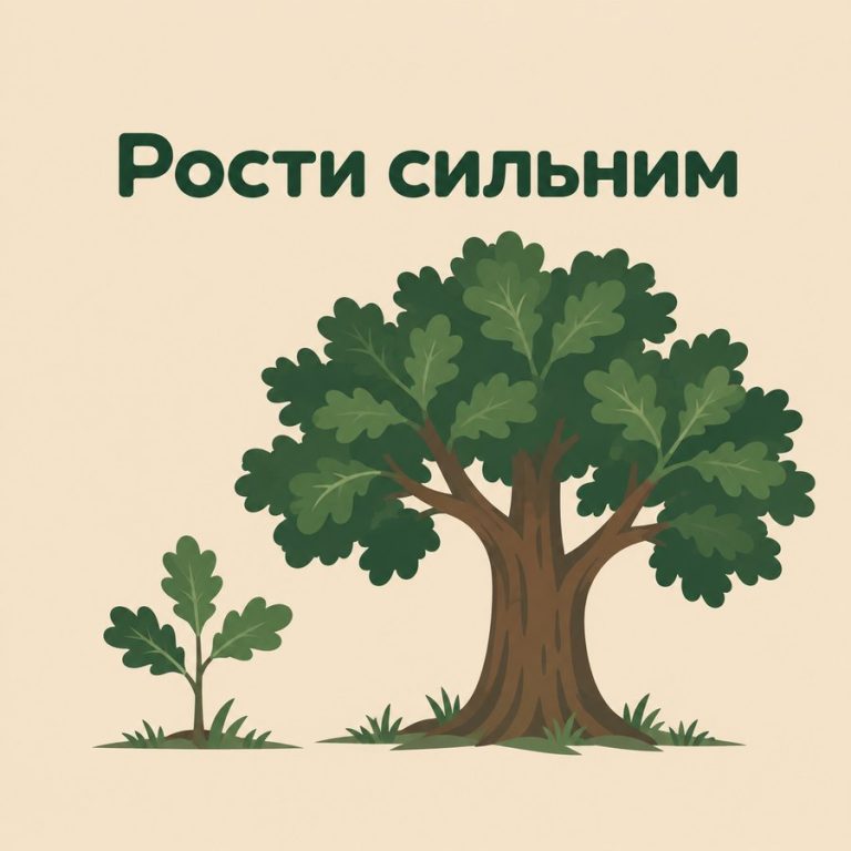 Рости сильним