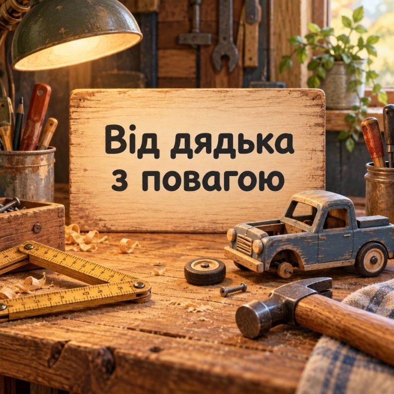 Від дядька з повагою