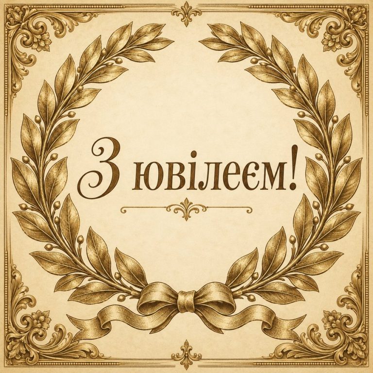 З ювілеєм!