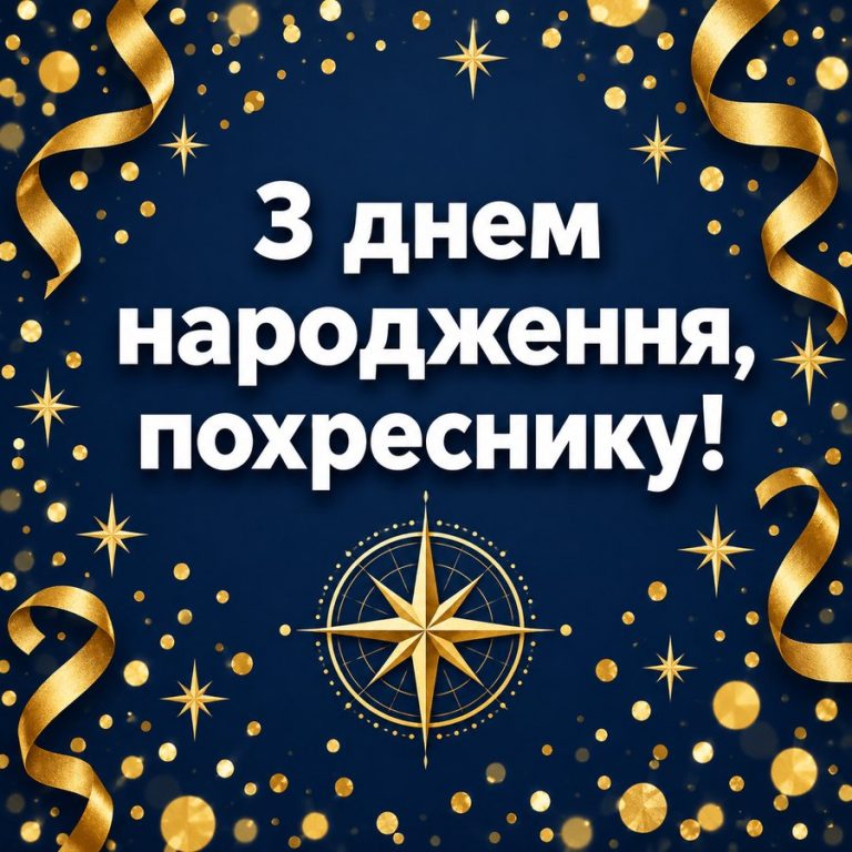 З днем народження, похреснику!