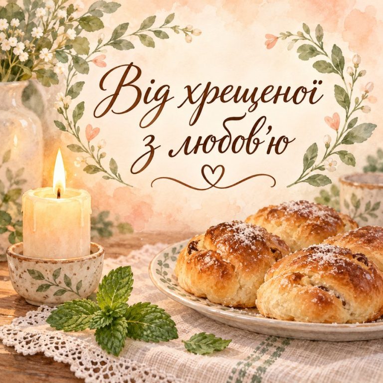 Від хрещеної з любов'ю