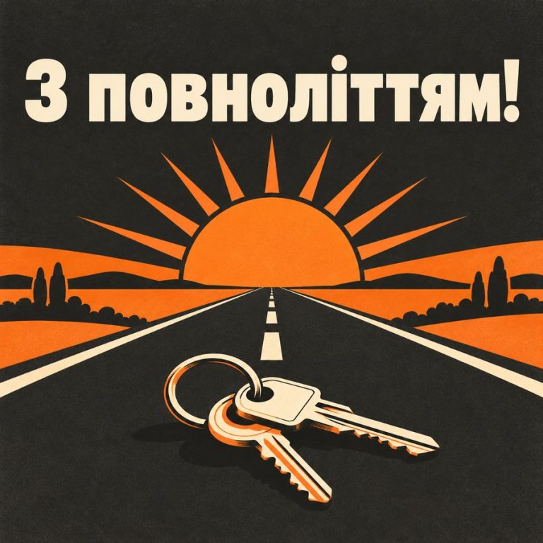 З повноліттям!