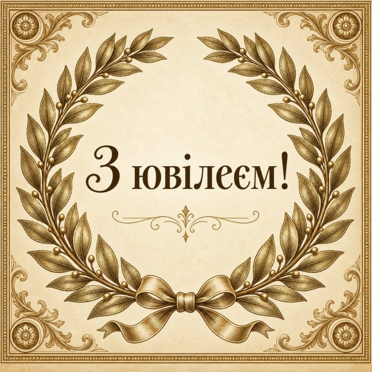 З ювілеєм!