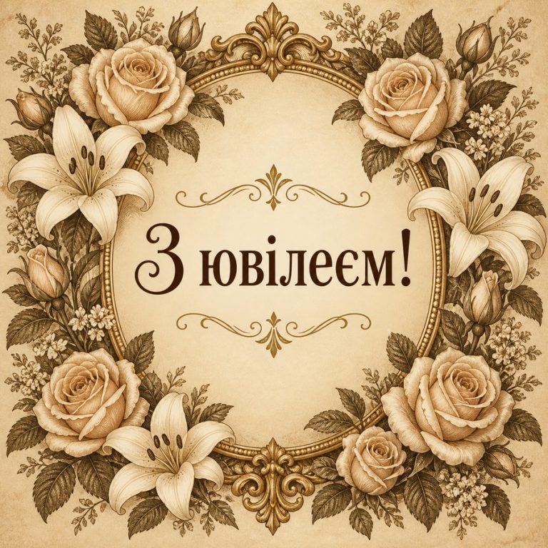 З ювілеєм!