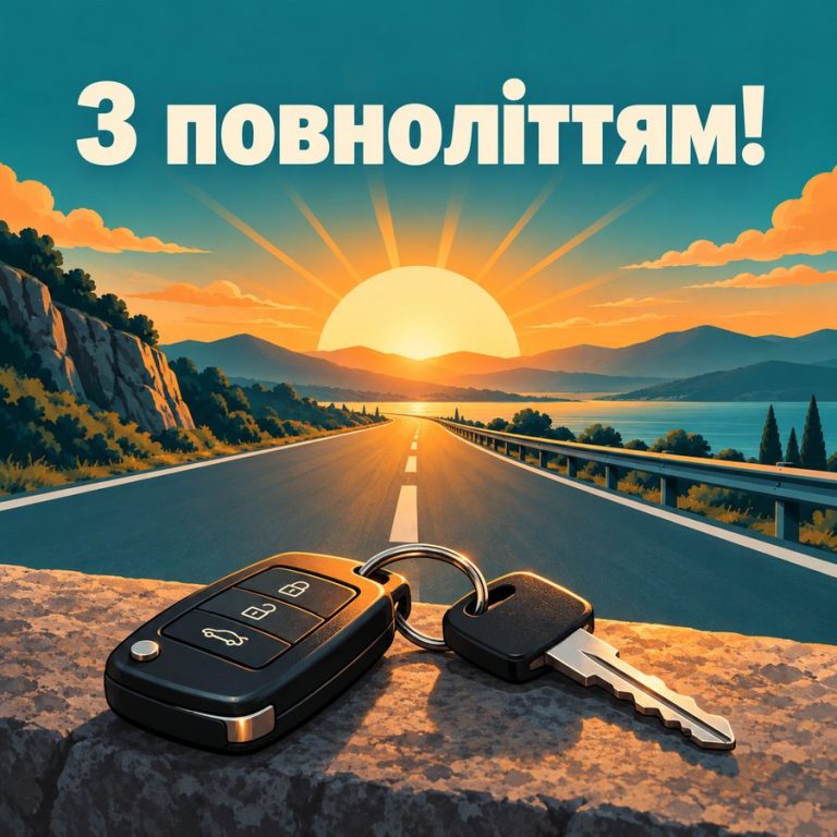 З повноліттям!