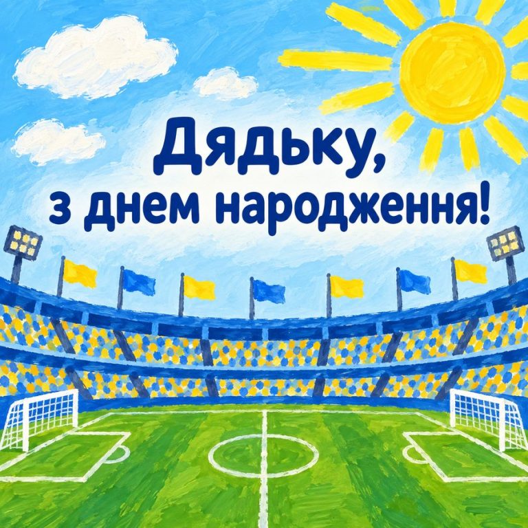 Дядьку, з днем народження!