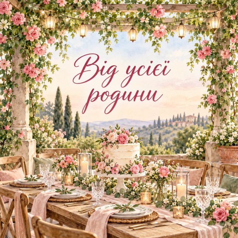 Від усієї родини