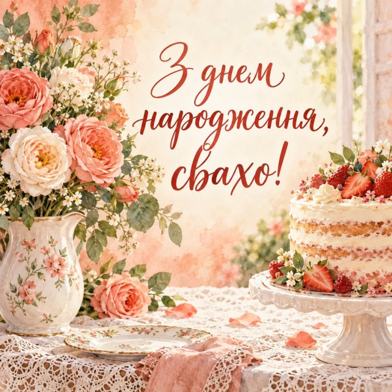 З днем народження, свахо!