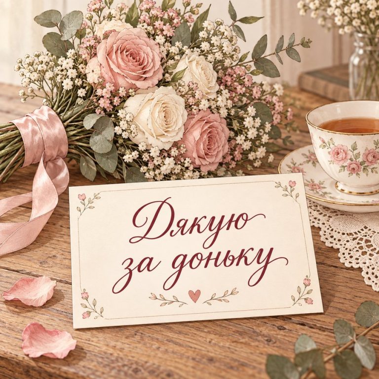 Дякую за доньку