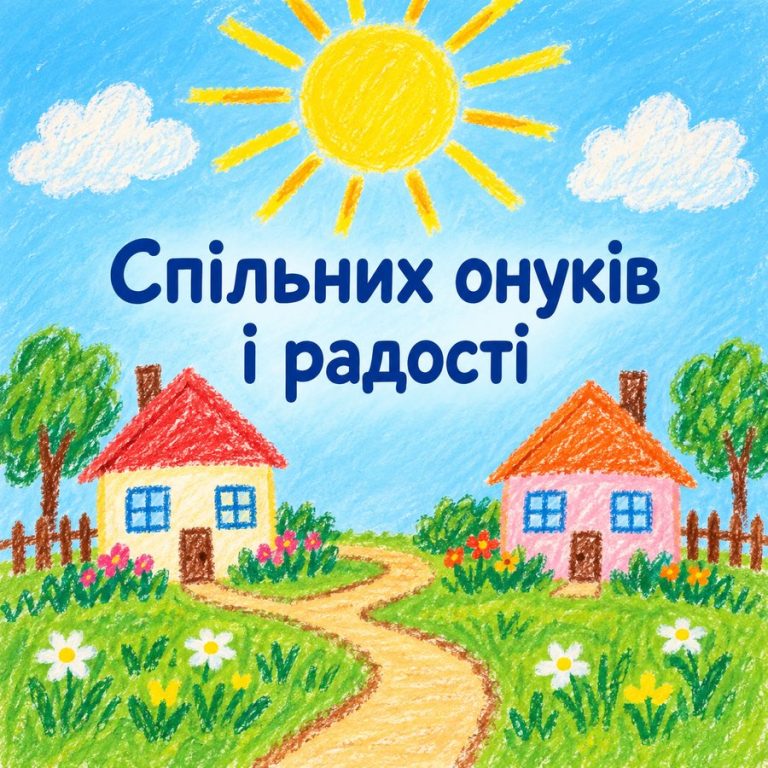 Спільних онуків і радості