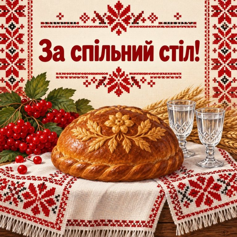 За спільний стіл!
