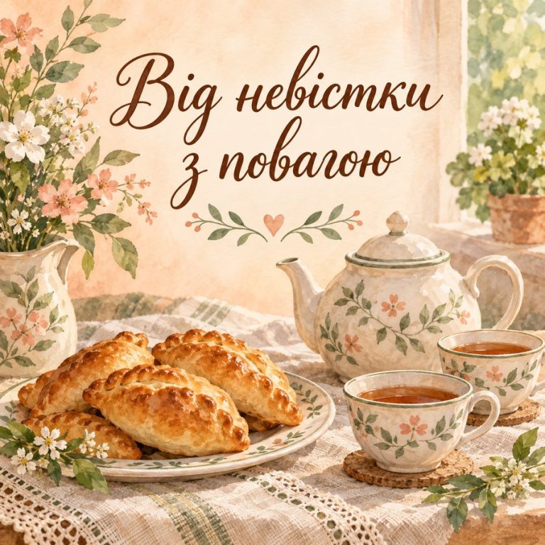 Від невістки з повагою