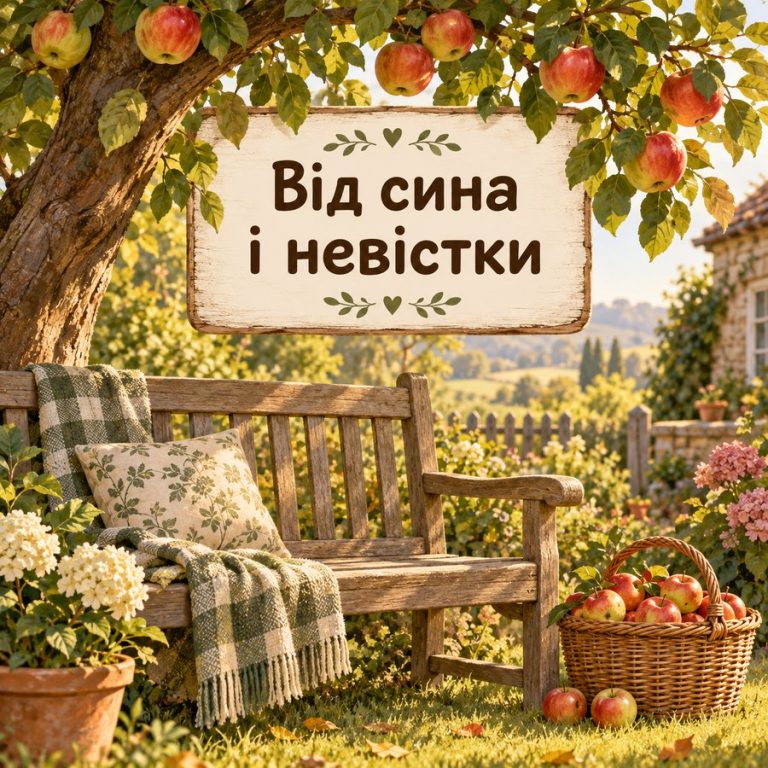 Від сина і невістки