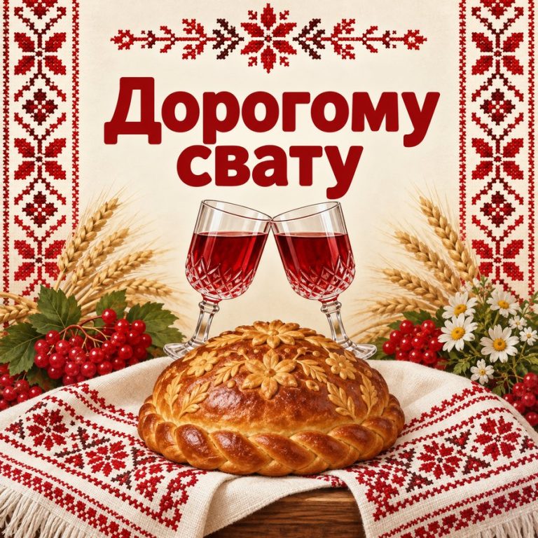 Дорогому свату