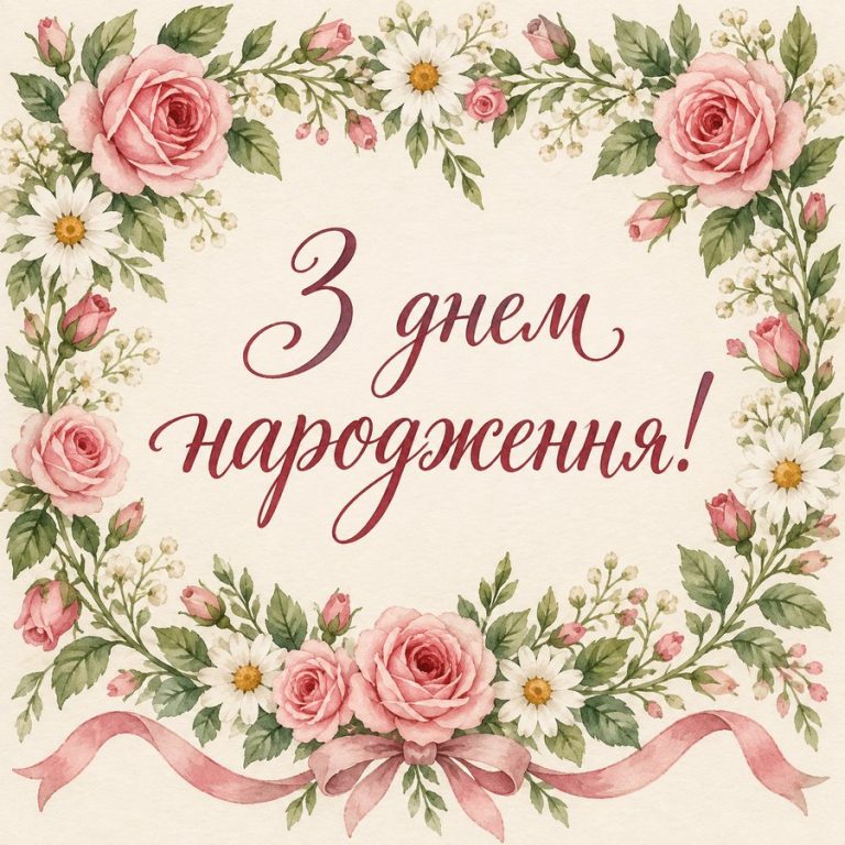 З днем народження!