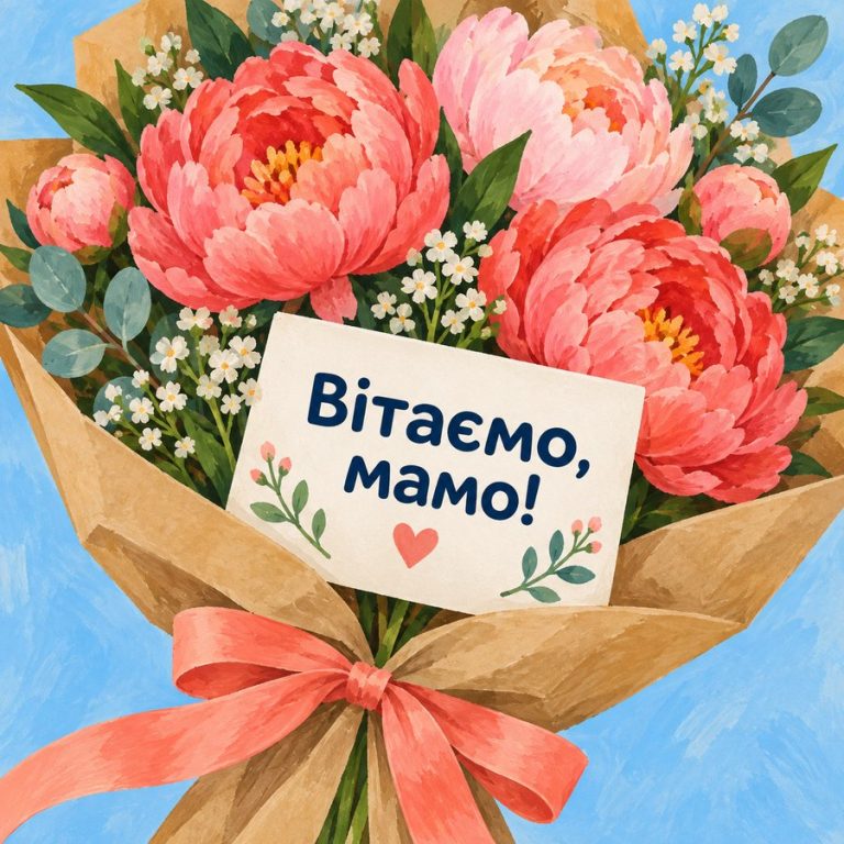 Вітаємо, мамо!
