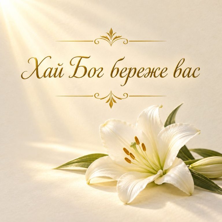 Хай Бог береже вас